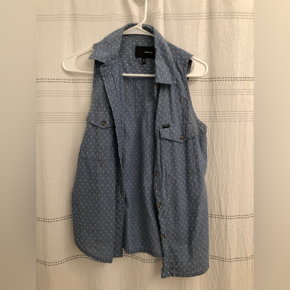 Adorable Hurley Jean Vest